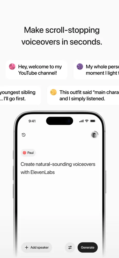 ElevenLabs screenshot 1