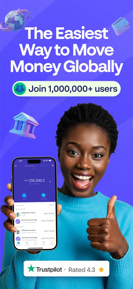 Eversend screenshot 1