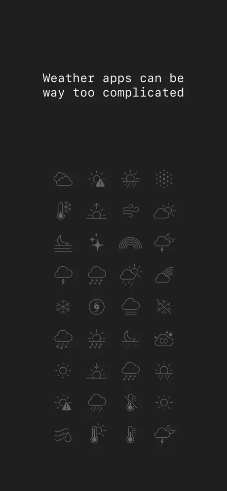 Lazy Weather screenshot 1