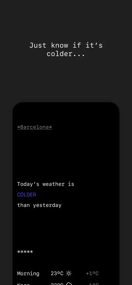 Lazy Weather screenshot 2