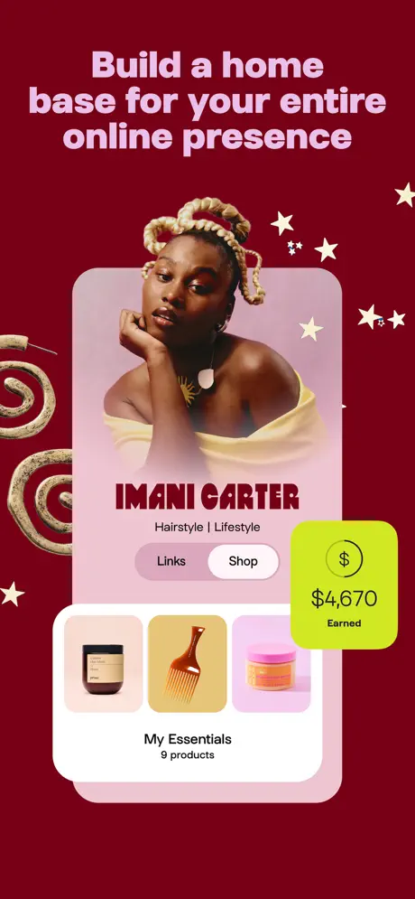 Linktree screenshot 1