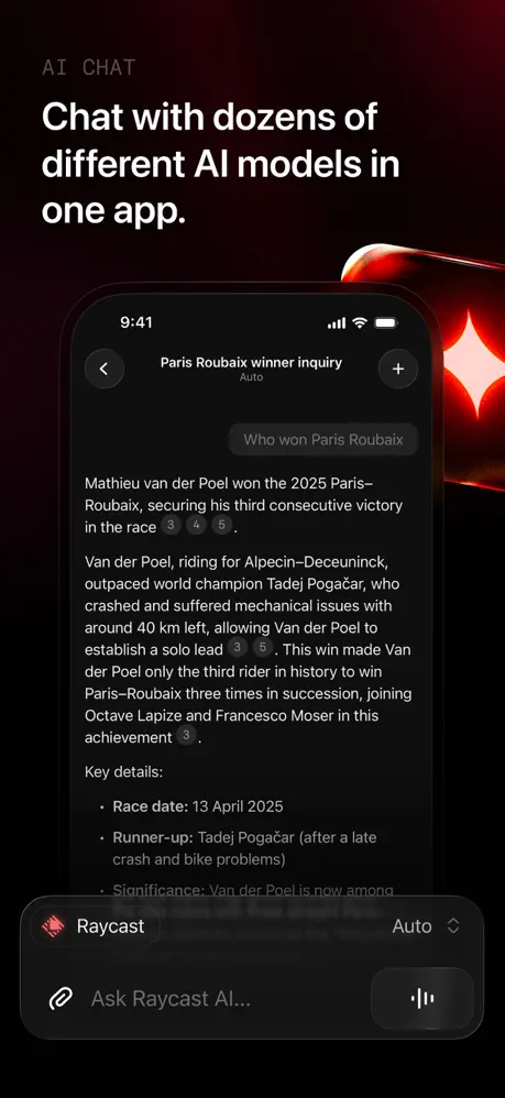 Raycast screenshot 1