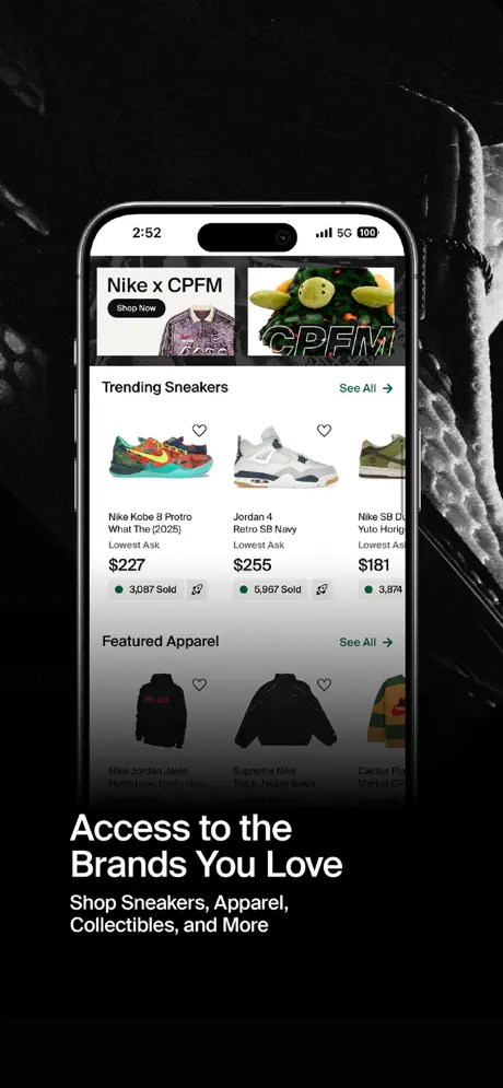 StockX screenshot 3