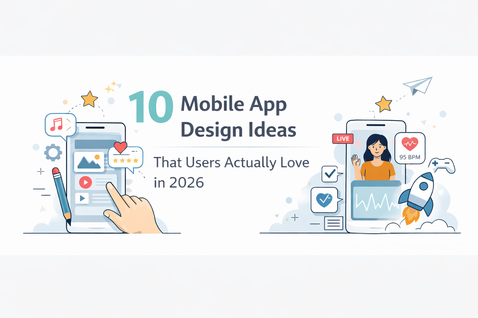 10 Mobile App Design Ideas That Users Actually Love in 2026