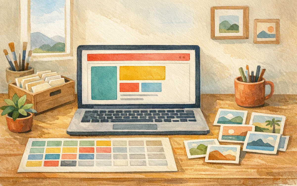 Illustration of a structured content dataset feeding a reusable web page template.