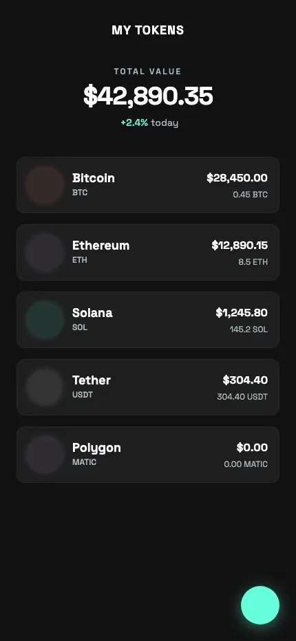 Token List