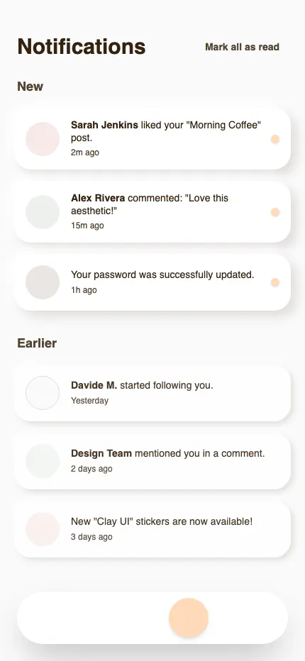 Notifications Screen