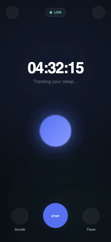 Sleep Tracking (Active Session)