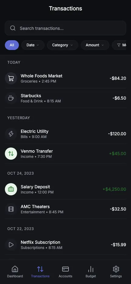 Transactions